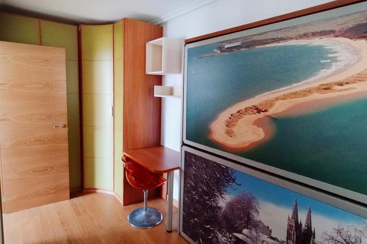 Apartamento Con Piscina Y Wifi A 100 Metros De La Playa En Somo Exterior foto